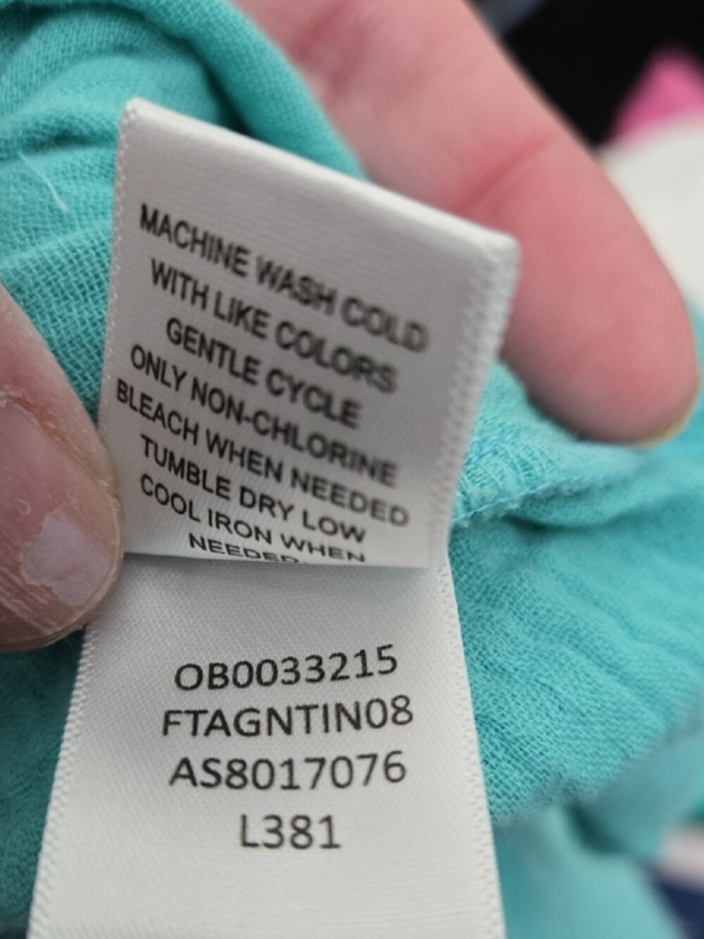 Aqua Petite Button Front Dress Size PXL - Picture 10 of 10